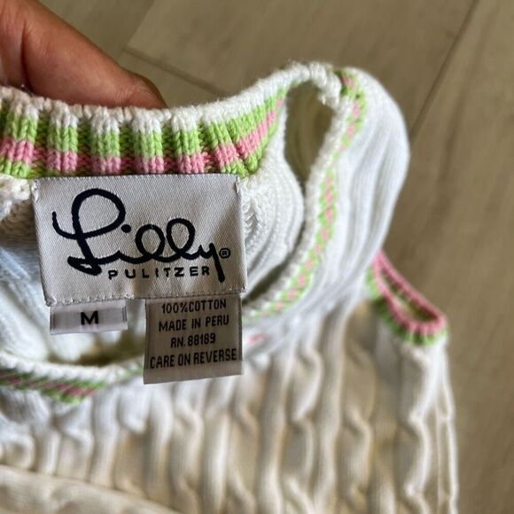 Lilly Pulitzer women sweater vest size M - Picture 5 of 5
